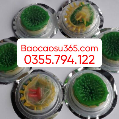 Bao cao su siêu gai chôm chôm hưng phấn tột cùng