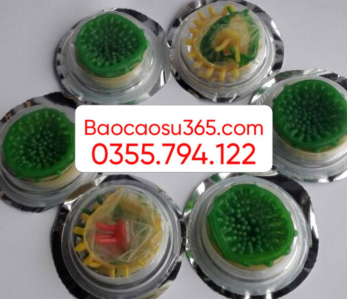 Bao cao su siêu gai chôm chôm hưng phấn tột cùng