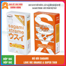 Bao cao su Sagami siêu mỏng kéo dài quan hệ đem lại cảm giác chân thật