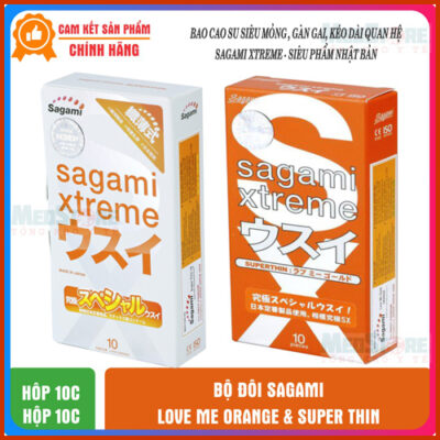 Bao cao su Sagami siêu mỏng kéo dài quan hệ đem lại cảm giác chân thật