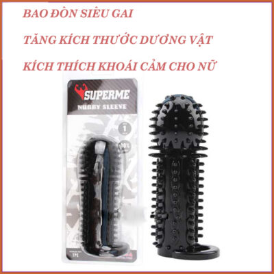 Bao đôn dên siêu gai quai đeo 5cm cho chị em khóc thét