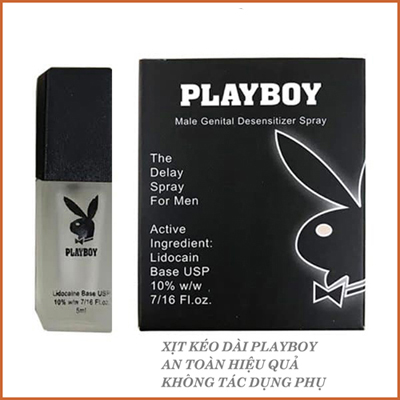 Chai xịt lâu ra của mỹ xịt playboy usa