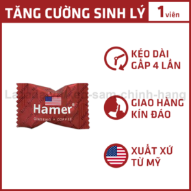Kẹo Sâm Hamer usa tăng thời gian quan hệ hỗ trợ cương dương bồi bổ cơ thể