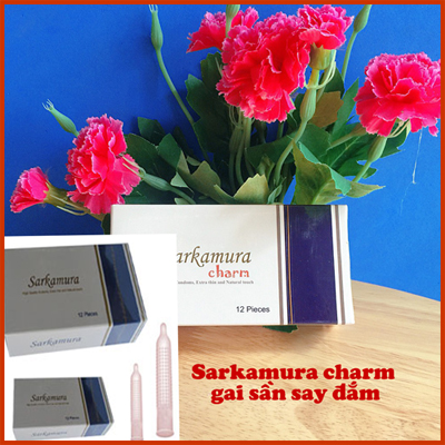 Bao cao su sarkamura charm gai sần say đắm