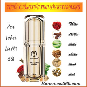 Chai xịt kéo dài gian Key Prolong- bản lĩnh đàn ông