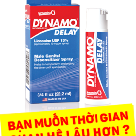 XỊT KÉO DÀI DYNAMO DELAY SPRAY thuốc kéo dài giúp quan hệ lâu ra usa
